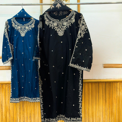 Digital Printed Lawn 3-Piece – Sapphire Grace