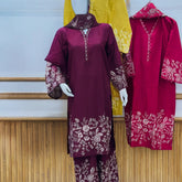 Embroidered Lawn 3-Piece Suit – Luxe & Traditional