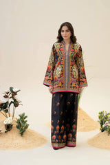 Bold Floral Noir Printed 2-Piece Lawn Set